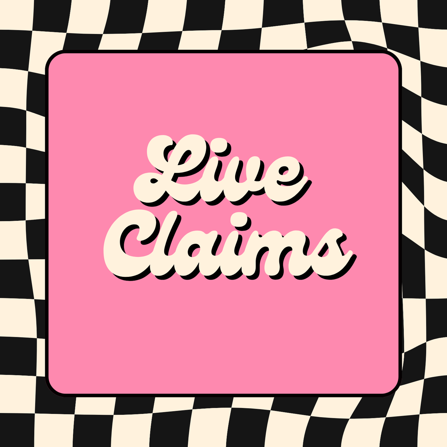 Live Claim Print
