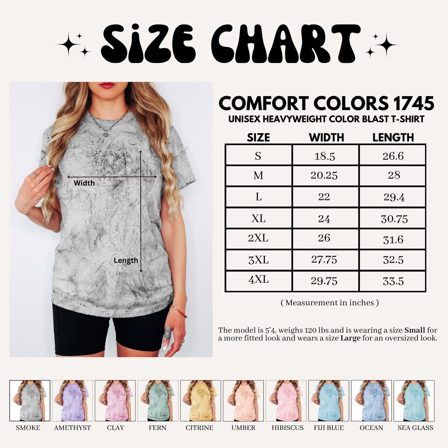 Comfort Colors Color Blast 1745 T-Shirts Unisex